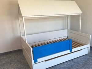 Hausbett mit Schubladen-Stufen-doppel-Kindermöbel