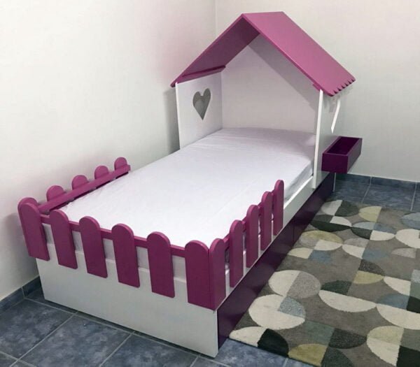 Hausbett Veronika, Kinderbett kindermobel