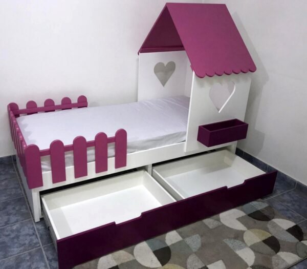 Hausbett Veronika, Kinderbett kindermobel