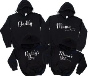 Personalized Family Hoodies