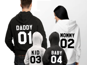 Familien Outfit Hoodie