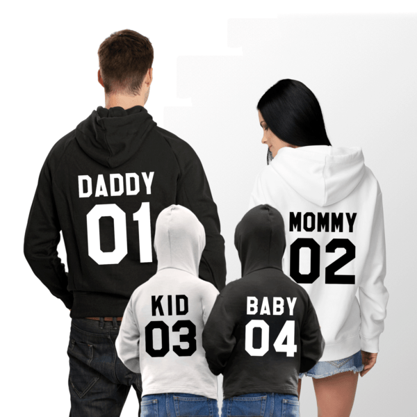 Familien Outfit Hoodie
