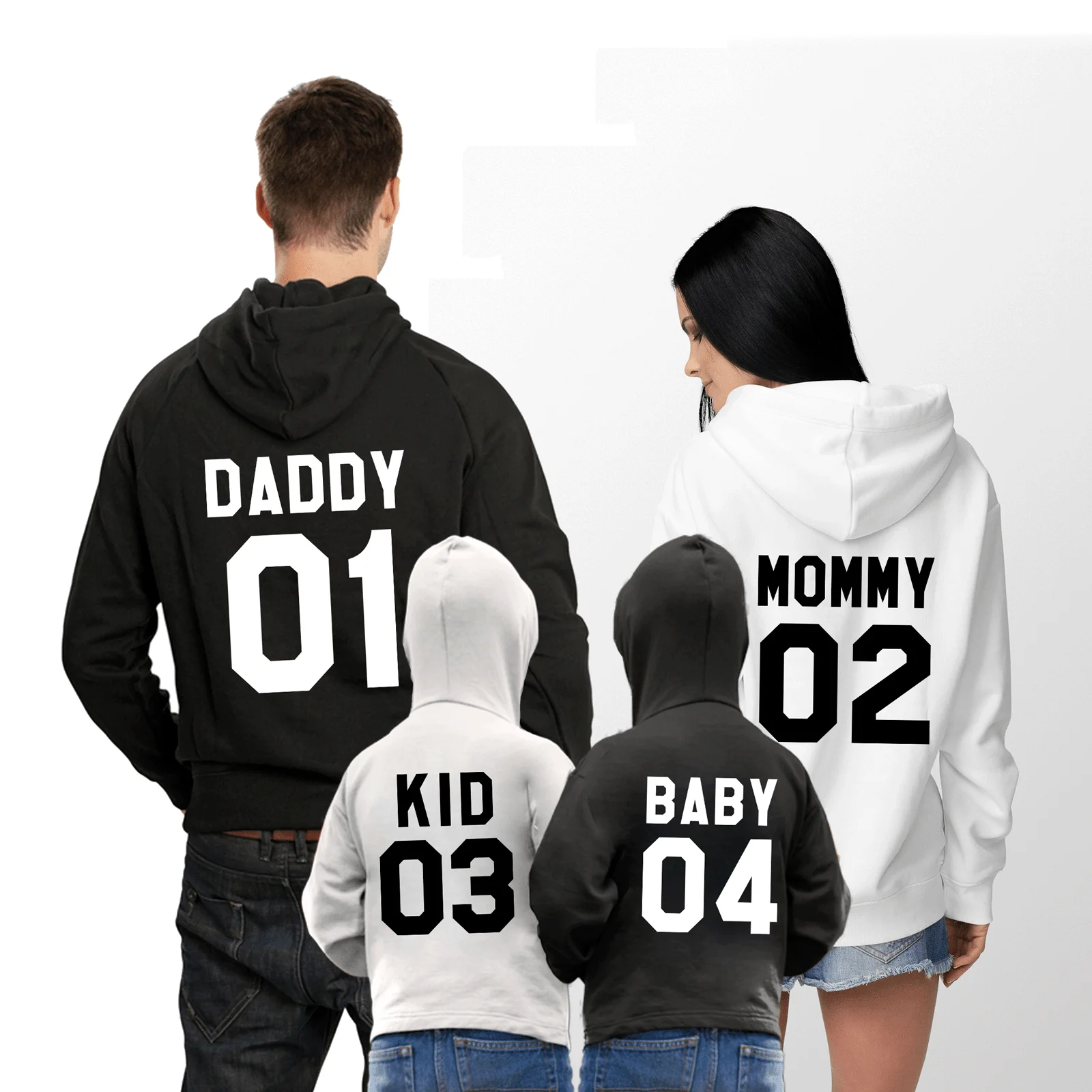 Familien Outfit Hoodie