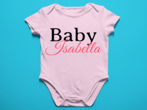 Baby Body Personalisiert