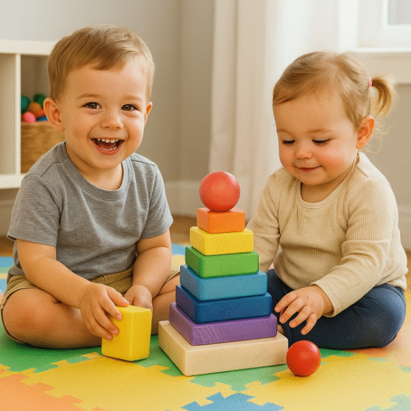 Tarnawa Turm mit Regenbogen-Block-Quadrat – Bild 4