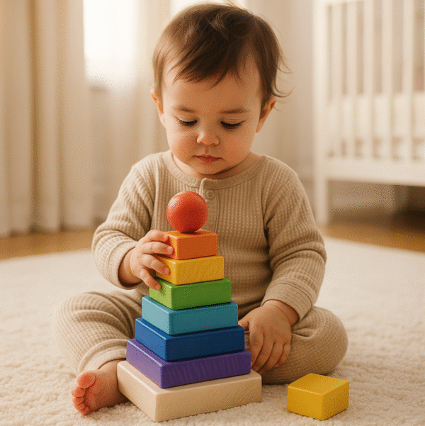 Tarnawa Turm mit Regenbogen-Block-Quadrat – Bild 3