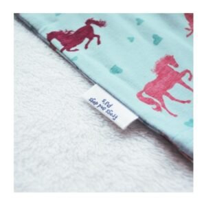 Schlafanzug Pferd Aqua 2