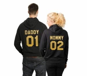 Custom Hoodie for Mom and Dad-1