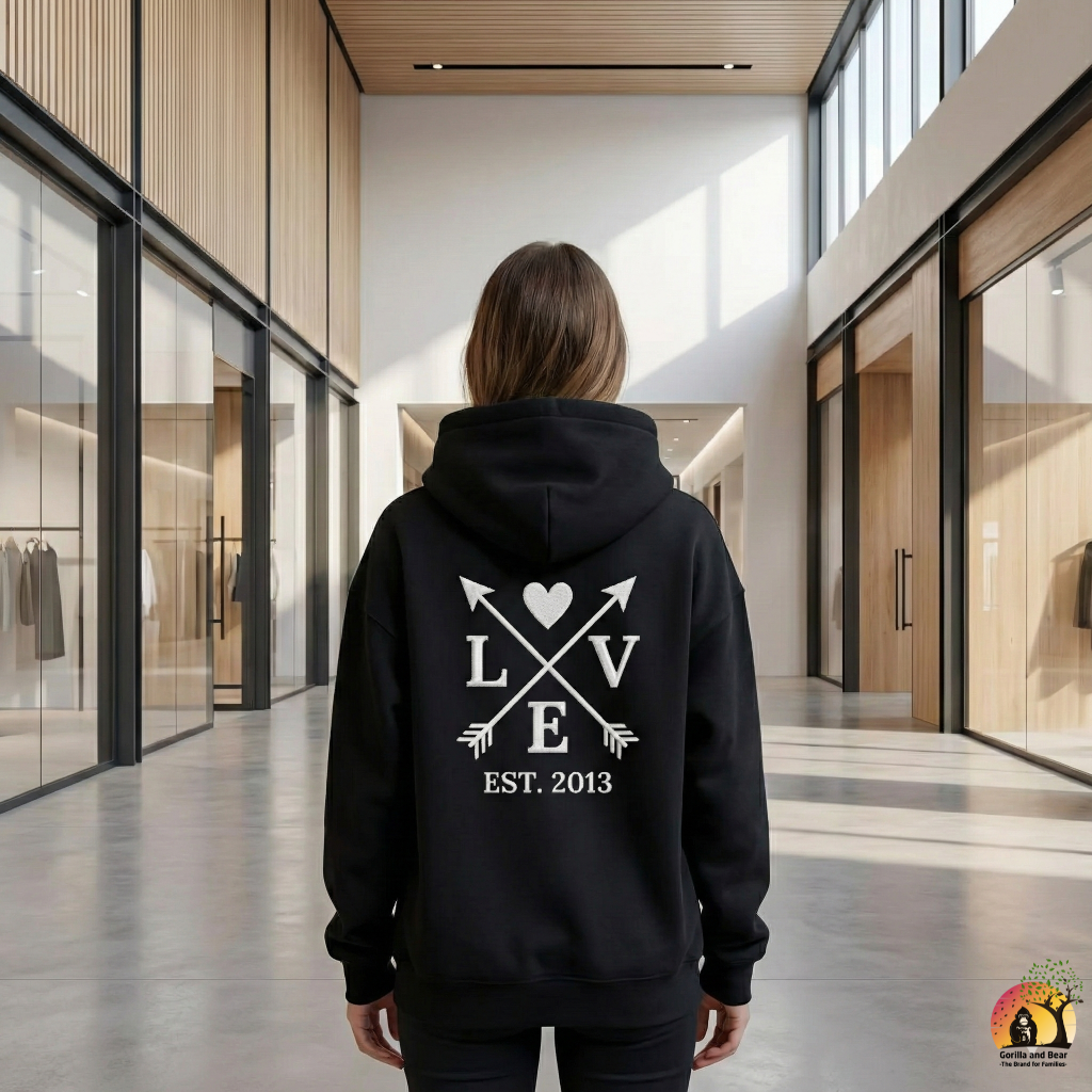 Kuschelhoodie „LOVE“ – Liebe zum Anziehen – Bild 5